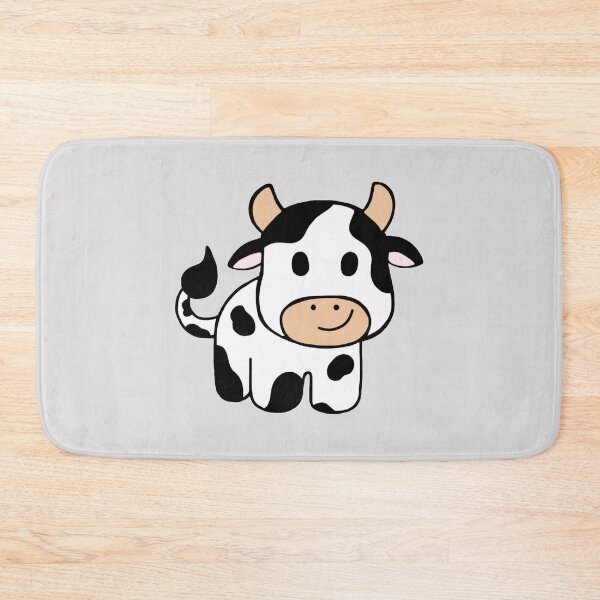 Item preview, Super cute cow, black and white, adorable and beautiful design designed and sold by Barolina.