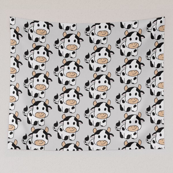 Item preview, Super cute cow, black and white, adorable and beautiful design designed and sold by Barolina.
