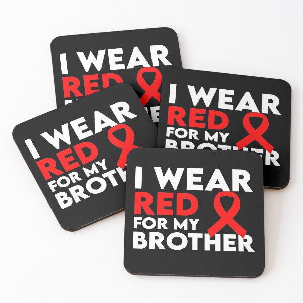 Item preview, I Wear Red For My Brother designed and sold by BRILMO.