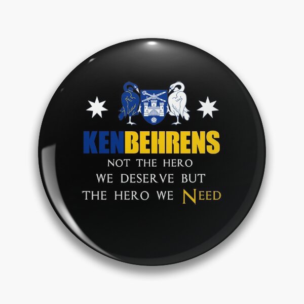 Item preview, Ken Behrens , Not the Hero we  deserve but the  Hero we need    designed and sold by Djalane.