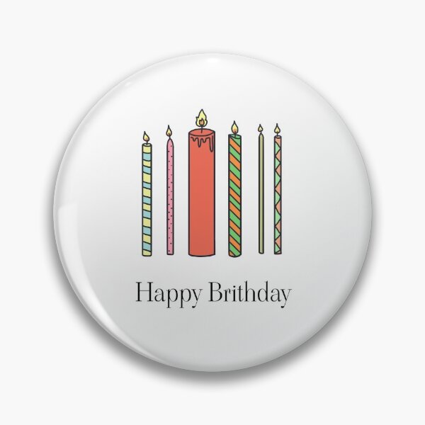 Item preview, cute candle happy brithday card designed and sold by moonbean-art.