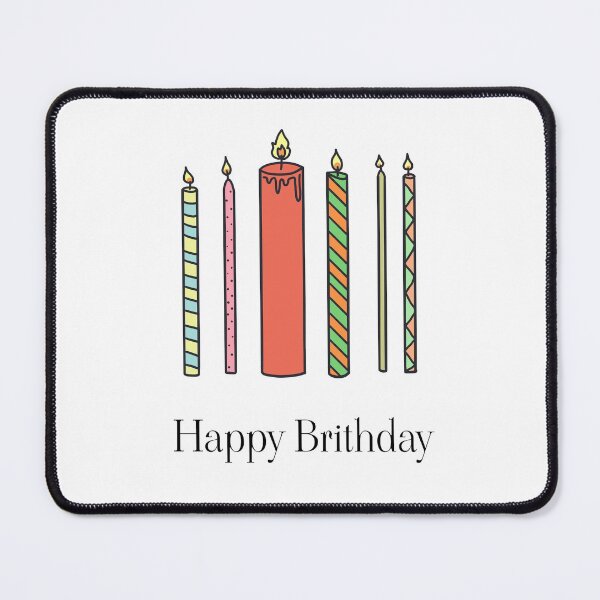 Artikelvorschau, cute candle happy brithday card entworfen und verkauft von moonbean-art.