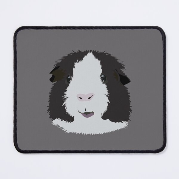 Item preview, Black and White Guinea Pig designed and sold by KCPetPortraits.