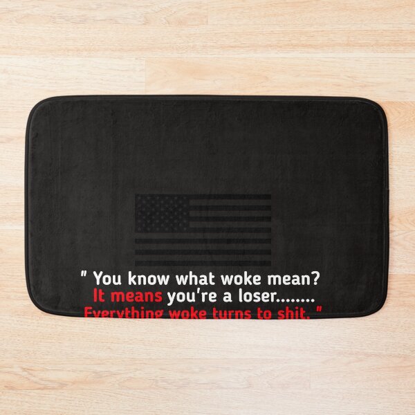 Item preview, Copy of  Funny Trump "Everything Woke Turns to Shit." DJT designed and sold by SarahMohanad.
