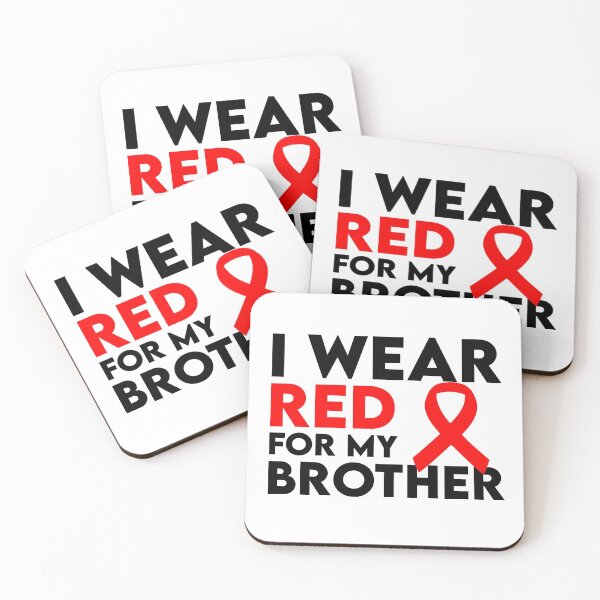 Item preview, I Wear Red For My Brother designed and sold by BRILMO.