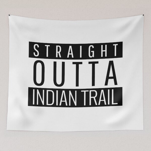 Item preview, Straight Outta Indian Trail North Carolina  designed and sold by Teelogic.