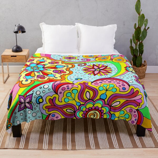 Item preview, Colorful Psychedelic Abstract Art by Thaneeya McArdle designed and sold by Thaneeya McArdle.