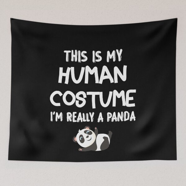 Item preview, This Is My Human Costume Im Really A Panda designed and sold by Shop-collection.