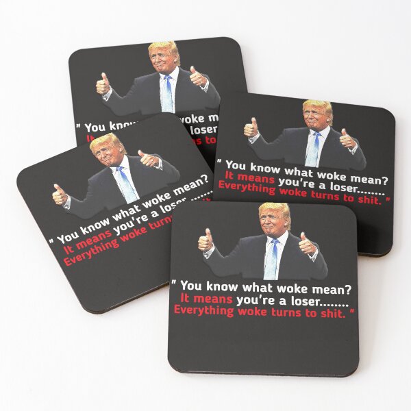 Item preview, Funny Trump "Everything Woke Turns to Shit." DJT designed and sold by SarahMohanad.