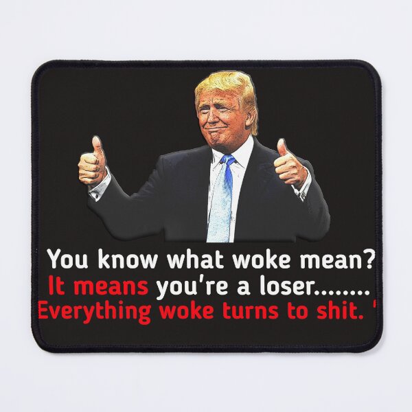 Item preview, Funny Trump "Everything Woke Turns to Shit." DJT designed and sold by SarahMohanad.