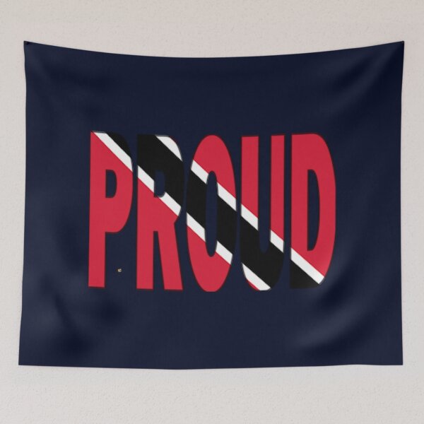 Item preview, Trinidad Flag in The Word Proud - Tobago - Soca Mode designed and sold by Soca-Mode.