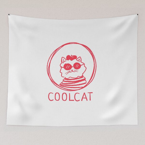 Item preview, cool cat t-shirt  designed and sold by Artezia.