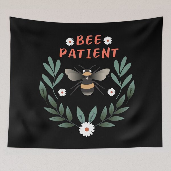Item preview, Bee Patient designed and sold by cafelab.