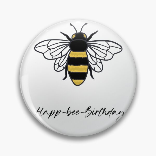 Artikelvorschau, cute happ bee birthday card entworfen und verkauft von moonbean-art.
