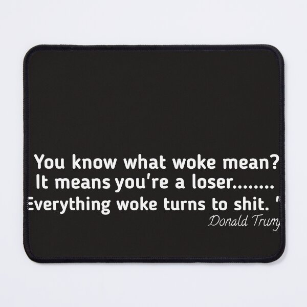 Item preview, Trump "Everything Woke Turns to Shit." DJT designed and sold by SarahMohanad.