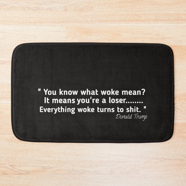 Item preview, Trump "Everything Woke Turns to Shit." DJT designed and sold by SarahMohanad.
