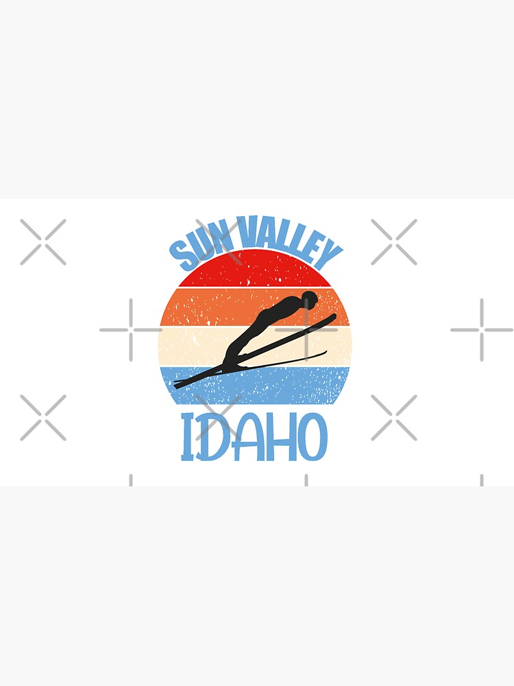 Sun Valley Ski Resort, Idaho Sign, Snowboard, Snowboarding Gifts Cap for  Sale by Evanka