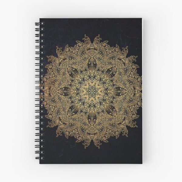 Item preview, Golden Moth Night Mandala designed and sold by Natalie Viola .