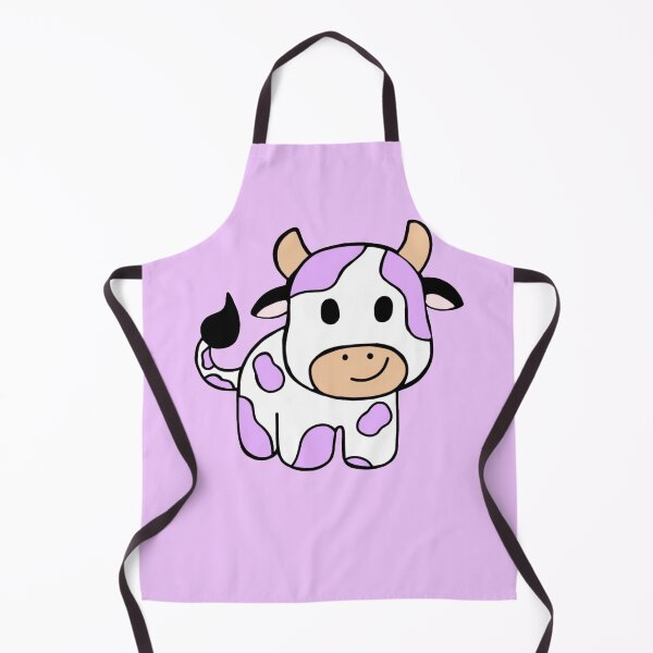 Item preview, Minimalistic Happy And Cute Purple Baby Cow , Farm Animal designed and sold by Barolina.