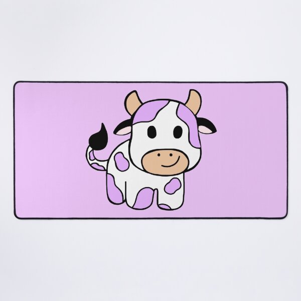 Item preview, Minimalistic Happy And Cute Purple Baby Cow , Farm Animal designed and sold by Barolina.