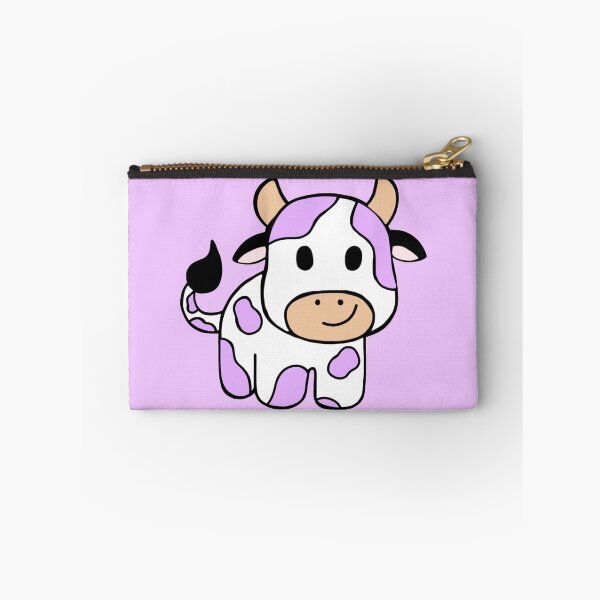 Item preview, Minimalistic Happy And Cute Purple Baby Cow , Farm Animal designed and sold by Barolina.