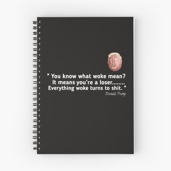 Item preview,  Trump "Everything Woke Turns to Shit." DJT designed and sold by SarahMohanad.