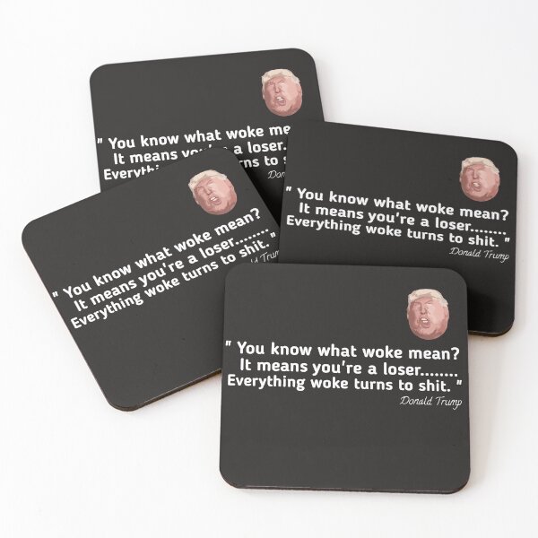Item preview,  Trump "Everything Woke Turns to Shit." DJT designed and sold by SarahMohanad.