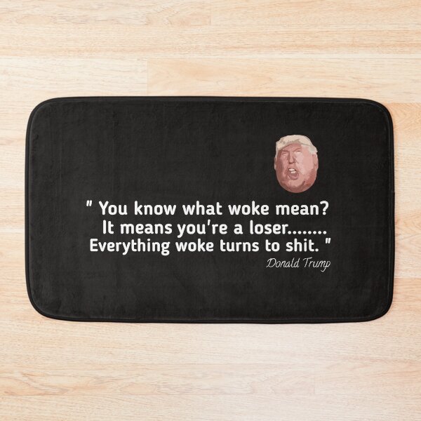 Item preview,  Trump "Everything Woke Turns to Shit." DJT designed and sold by SarahMohanad.