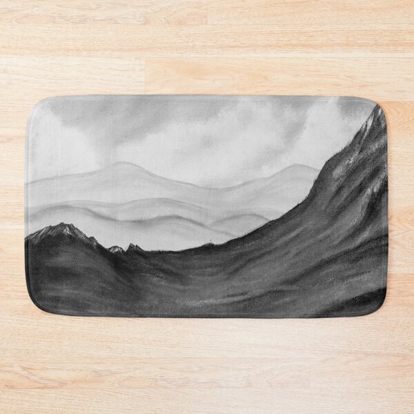 Item preview, Black and White Mountaintop designed and sold by gifford-pne.