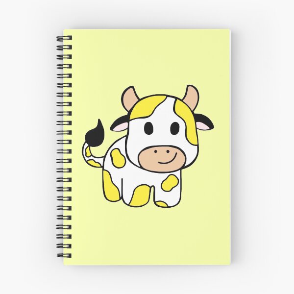 Item preview, Minimalistic Happy And Cute Yellow Baby Cow , Farm Animal designed and sold by Barolina.