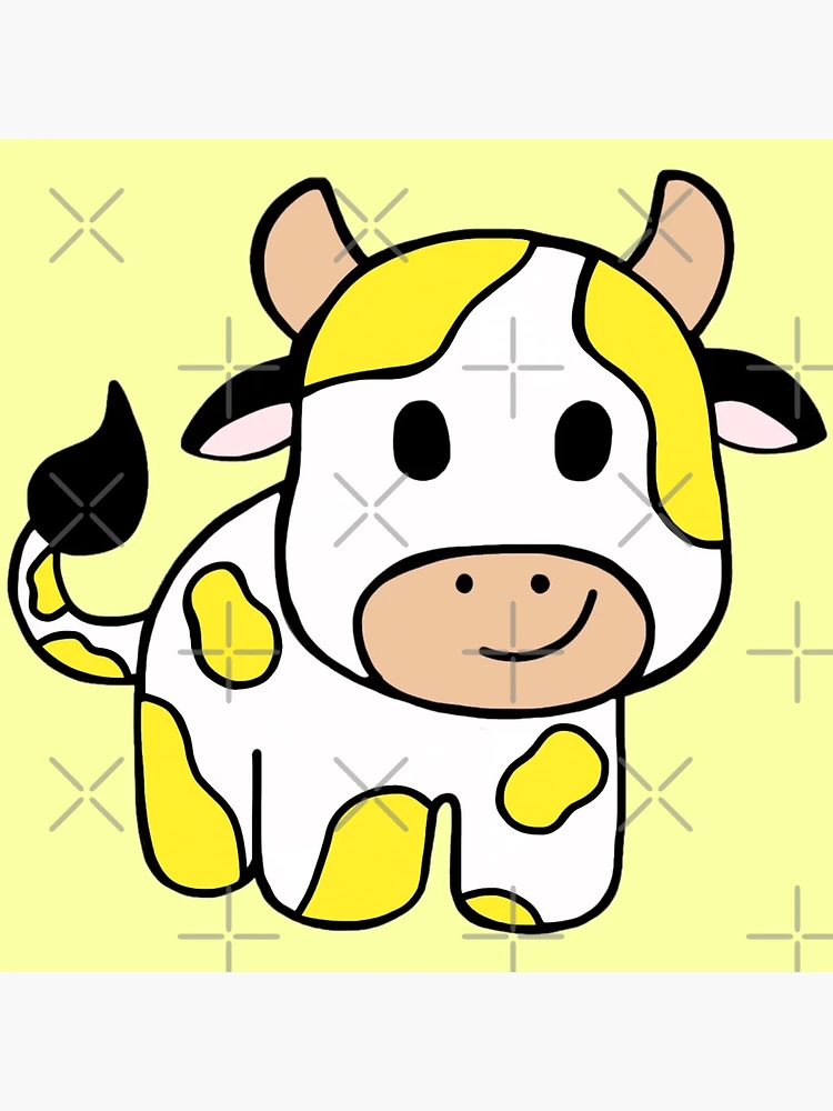 Lil bb cow speed draw #speeddraw #crayonart #cuteart #kidcoreart