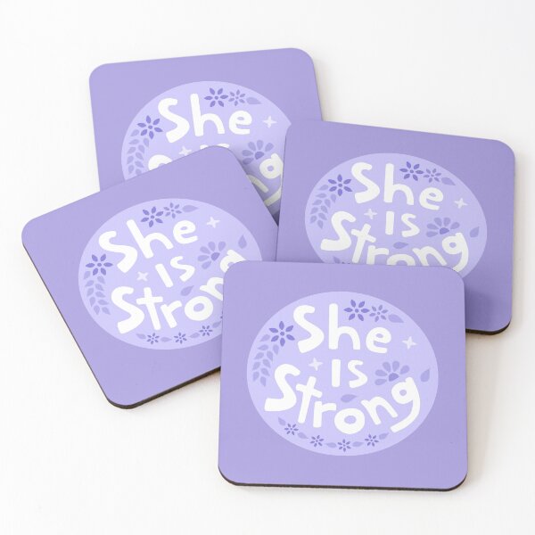 Item preview, She is Strong designed and sold by WindnWillowsCo.