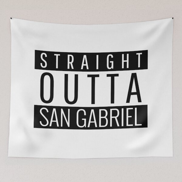 Item preview, Straight Outta San Gabriel California  designed and sold by Teelogic.