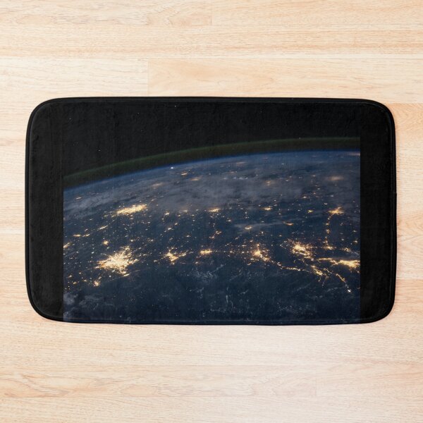 Item preview, City Lights From Space designed and sold by leea1l.