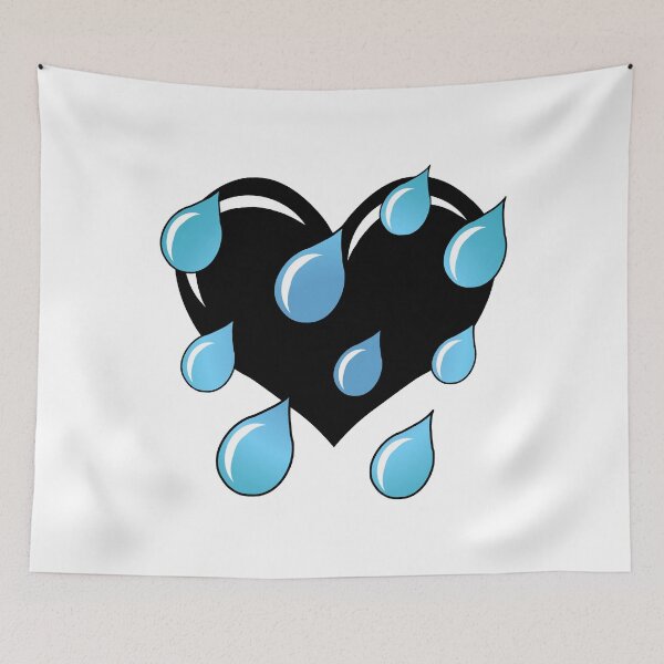 Item preview, Weeping Heart in Black designed and sold by RawSunArt.