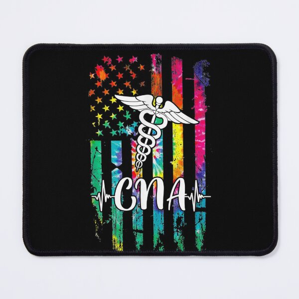 Item preview, CNA colorful flag - CNA Nursing designed and sold by Designs Of all kinds.