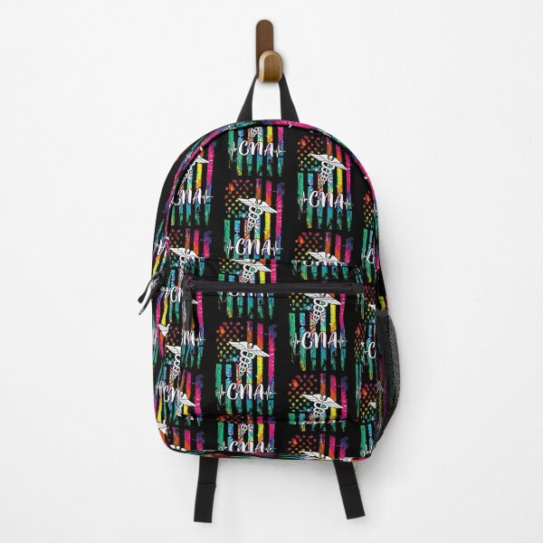 Item preview, CNA colorful flag - CNA Nursing designed and sold by Designs Of all kinds.