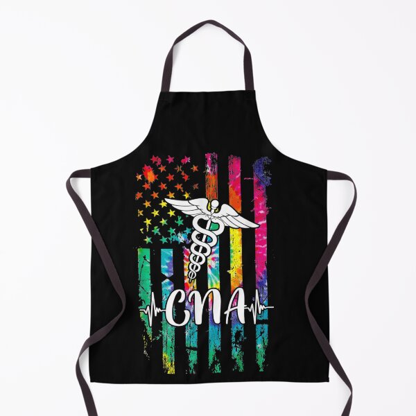 Item preview, CNA colorful flag - CNA Nursing designed and sold by Designs Of all kinds.