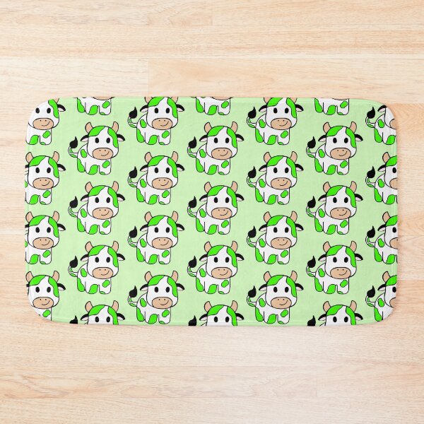 Item preview, Minimalistic Happy And Cute Neon Green Baby Cow , Farm Animal designed and sold by Barolina.