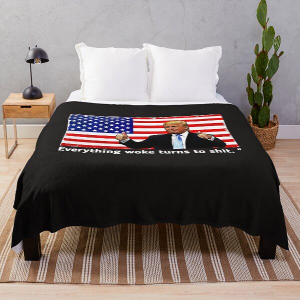 Item preview, Trump "Everything Woke Turns to Shit." DJT designed and sold by SarahMohanad.