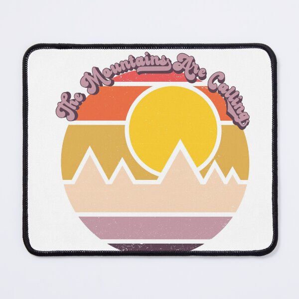 Item preview, The Mountains are Calling - Retro designed and sold by Fiona-Lynn Designs.