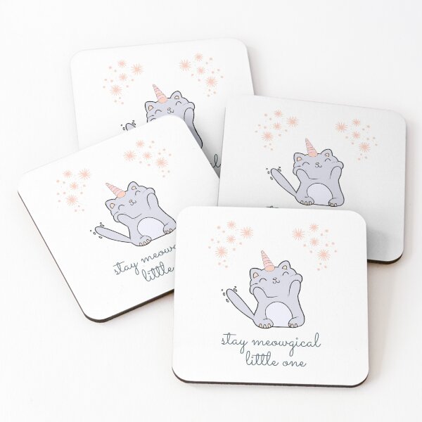 Item preview, Stay Meowgical Caticorn Starburst Design designed and sold by Auntieck.