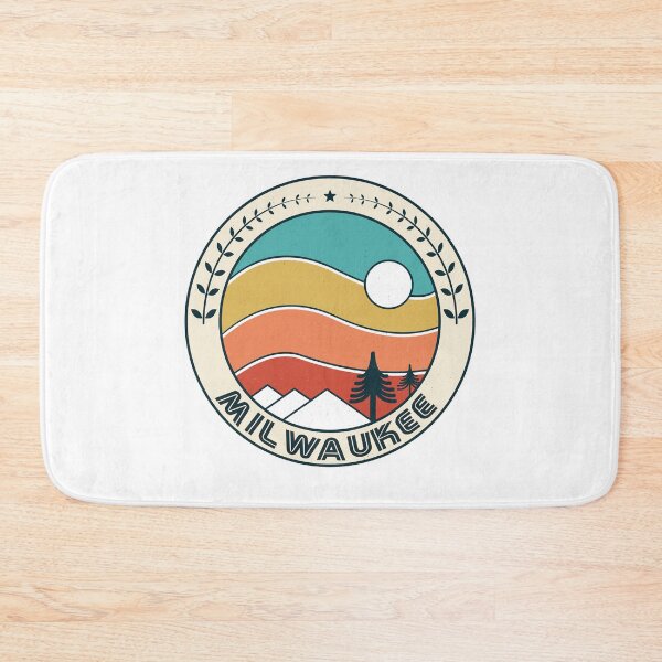 Item preview, Milwaukee Retro Vintage Sunset - Milwaukee Wisconsin Mountain Souvenir - Gift - Hometown - Hiking - Nature designed and sold by HappyTees Lab.