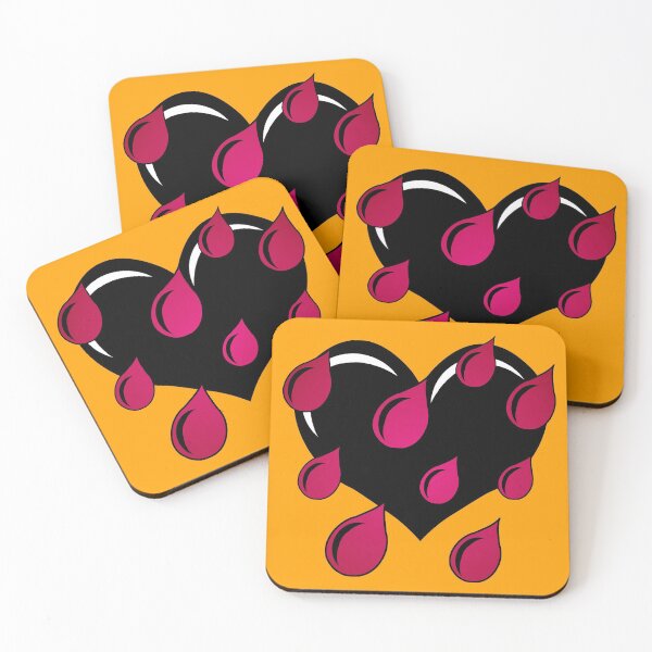 Item preview, Weeping Heart in Black and Red designed and sold by RawSunArt.