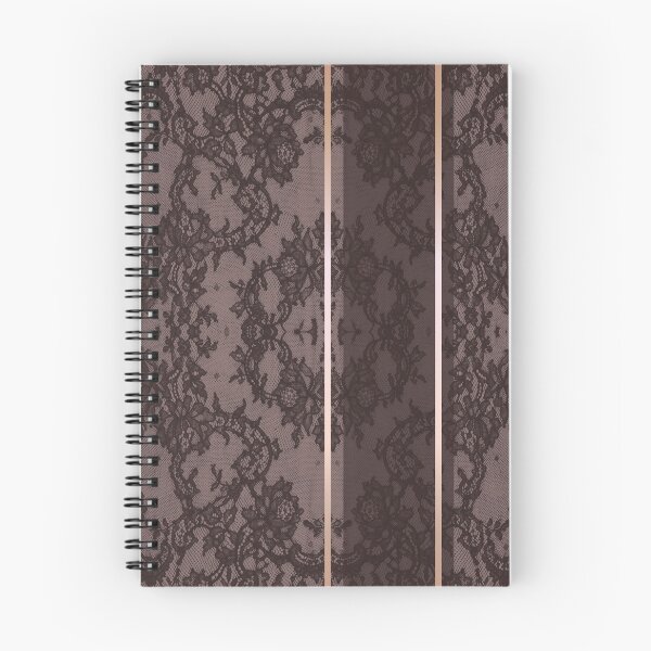 Item preview, Chic Burgundy Red Rosegold Minimal Geometric Floral Lace Pattern  designed and sold by LaceySkies.