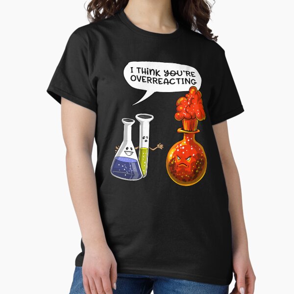 Aperçu de l'œuvre Chimie, vous réagissez de manière excessive créée et vendue par underheaven.