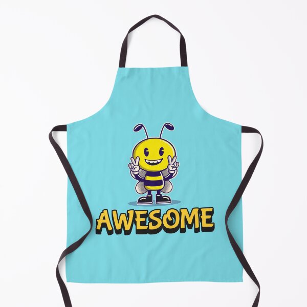 Item preview, Bee Awesome - Peace Sign Bee designed and sold by Trinket-Trickster.