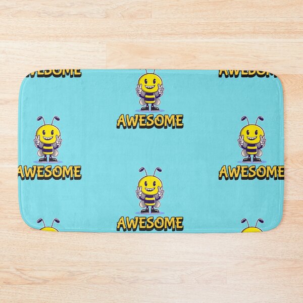 Item preview, Bee Awesome - Peace Sign Bee designed and sold by Trinket-Trickster.