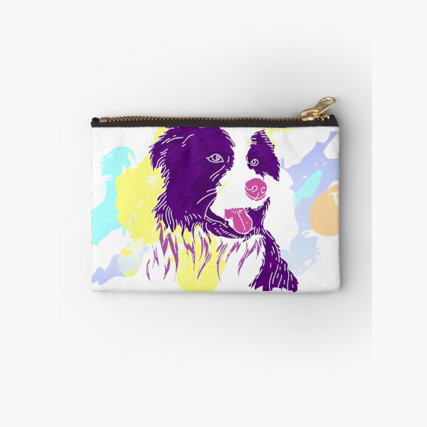 Item preview, Artistic Colorful Dog border collie designed and sold by urban-color.