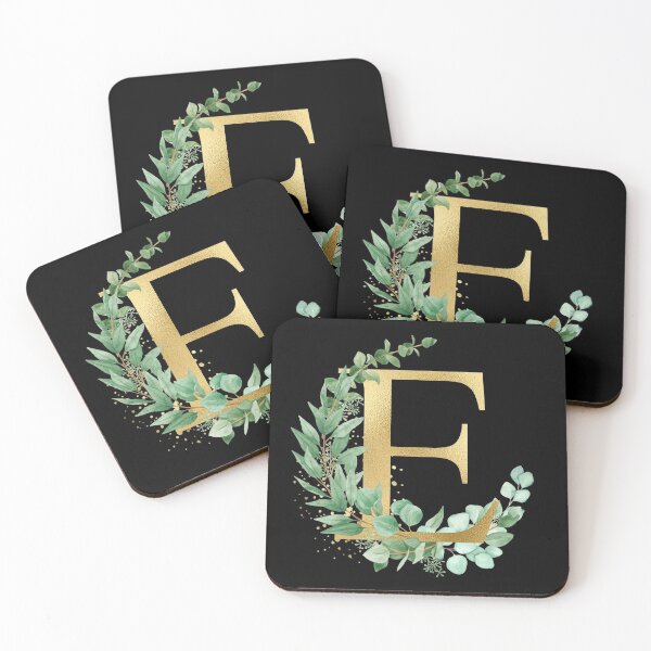Item preview, watercolor  Gold  alphabet E letters,T-Shirt, women ,wedding, girls, Alphabet | Gold Letters. White Floral Alphabet   Clip art, Watercolor Flowers Alphabet Letters. designed and sold by giantdesigns.